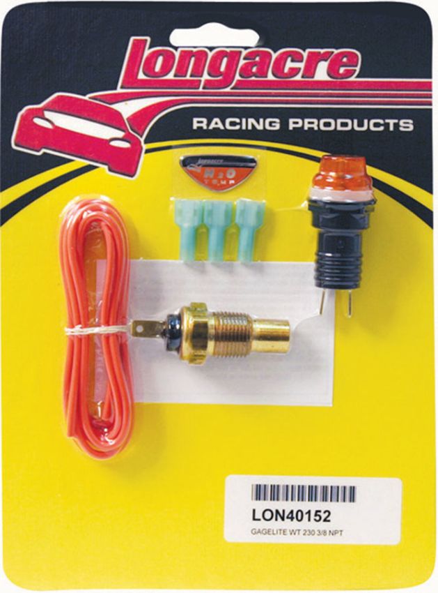 LONGACRE LON52-40152 Gagelite Kit W/T 3/8in. NPT 230 Deg