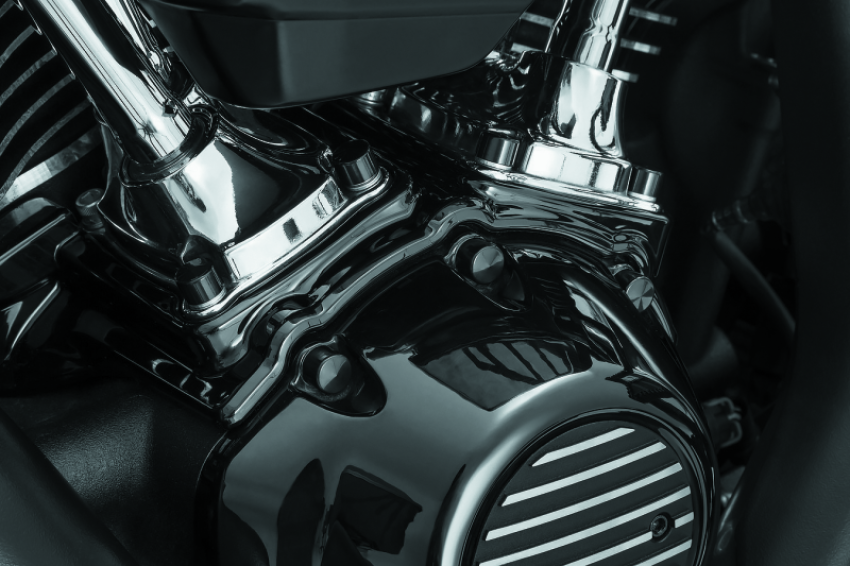 Kuryakyn 2465 Kool Kaps Engine Kit Milwaukee-8 Gloss Black