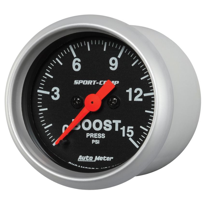 AutoMeter 3350 GAUGE, BOOST, 2 1/16