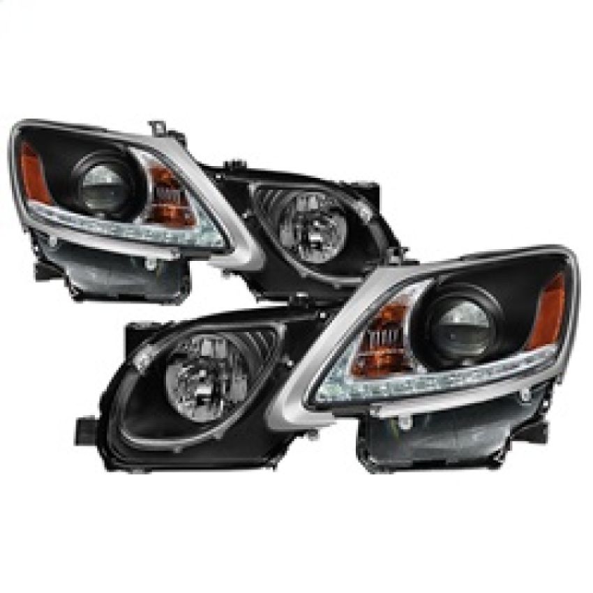 SPYDER 5082800 Projector Headlights - DRL LED - Black
