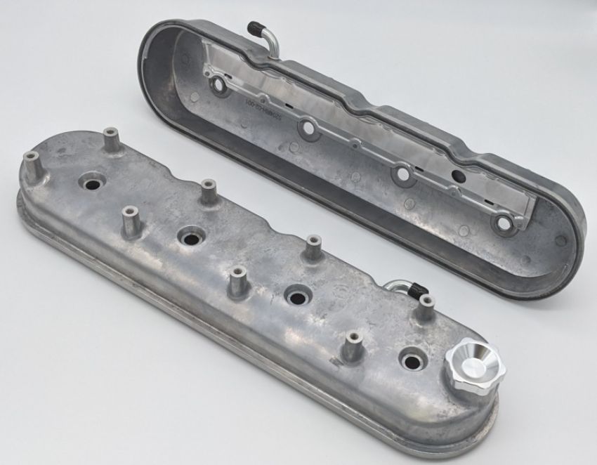 Granatelli Motor Sports 640360 Cast Valve Covers For Ls