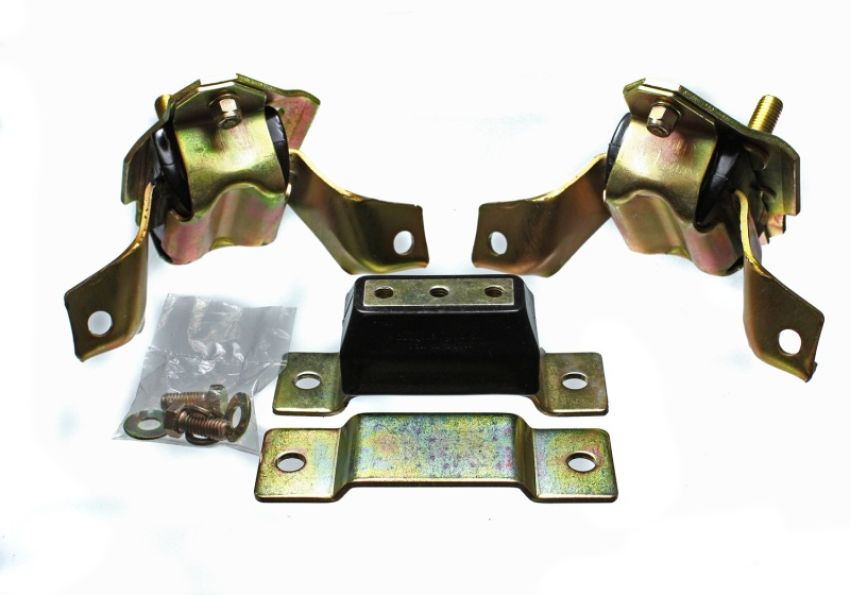ENERGY SUSPENSION ENE4-1124G 5.0L Ford Motor Mounts Pair & Trans. Mount