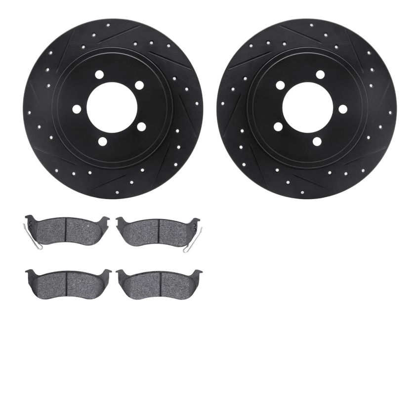 Dynamic Friction 8402-54065 Rotor Kit