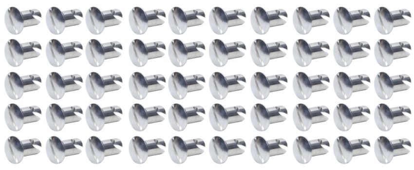 Ti22 PERFORMANCE TIP8104-50 Oval Head Dzus Buttons .550 Long 50 Pack