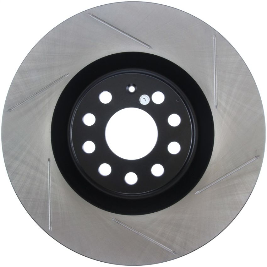 Stoptech 126.33112SL Power Slot 09 VW CC (Passat CC) / 06-09 Passat Front Left Slotted Rotor