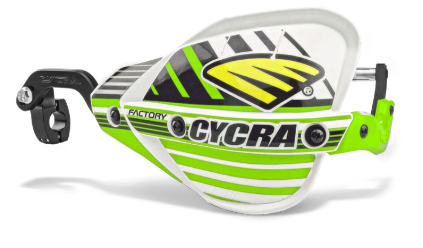Cycra 1CYC-7405-72X Factory Pro Bend CRM w/7/8 in. Clamp - Green