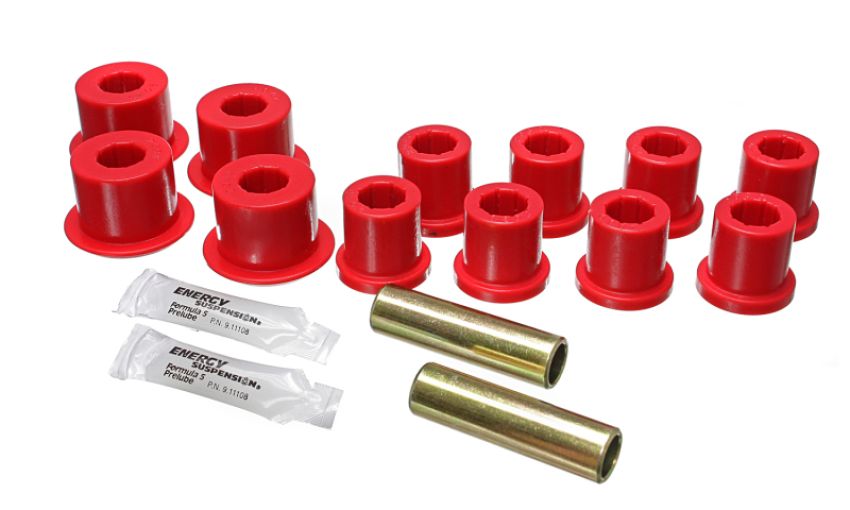 Energy Suspension 8.2103R Toy 4 X Sprg Bush O.E.M. - Red