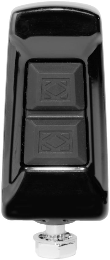 Kuryakyn 10049-2 Enygma Shift Peg - Gloss Black