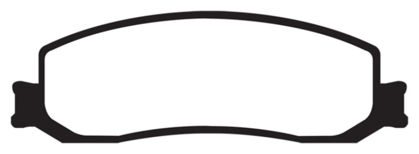 EBC Brakes DP43001R Yellowstuff Street And Track Brake Pads