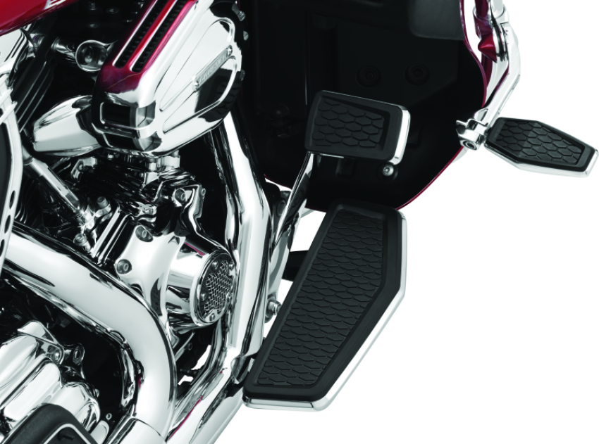 Kuryakyn 5914 Hex Brake Pedal Pad Chrome