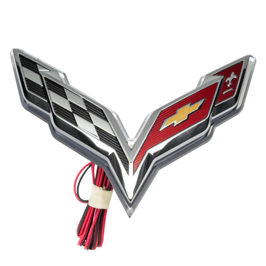 Oracle Lighting 3633-003 Red Rear Illuminated Emblem, Single Intensity