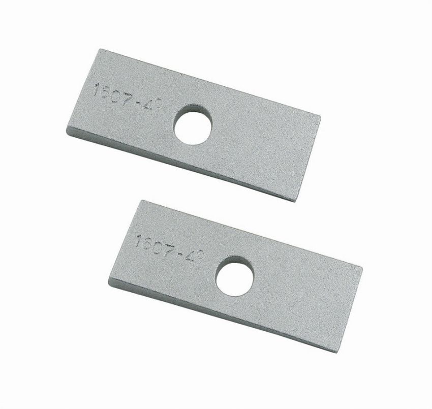 MR. GASKET MRG1607 Leaf Spring Shims 1pr 4 Degree
