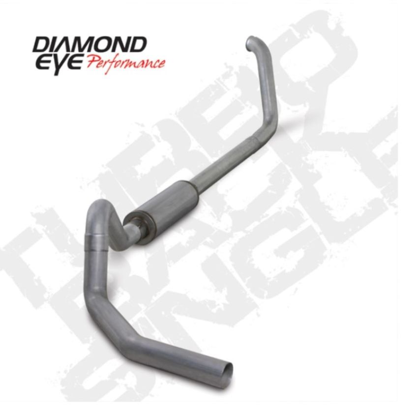 Diamond Eye Performance K4329A Diamond Eye KIT 4in TBSGL AL 450 00-early 03 Ford 7.3L Powerstroke F450
