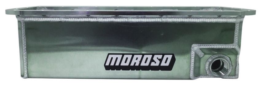 Moroso 20043 Hemi (Incl. Keith Black/JP-1 Dragster) Wet Sump 7in Aluminum Oil Pan