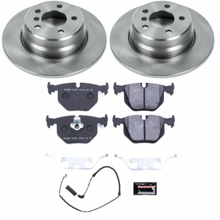 PowerStop TDSK5720 Track Day Spec High-Performance Brake Pad and Rotor Kit