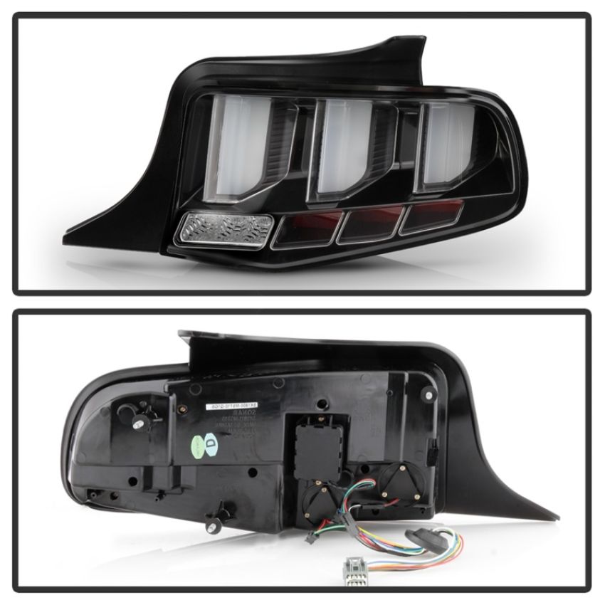 SPYDER 5085108 LED Tail Lights - Black