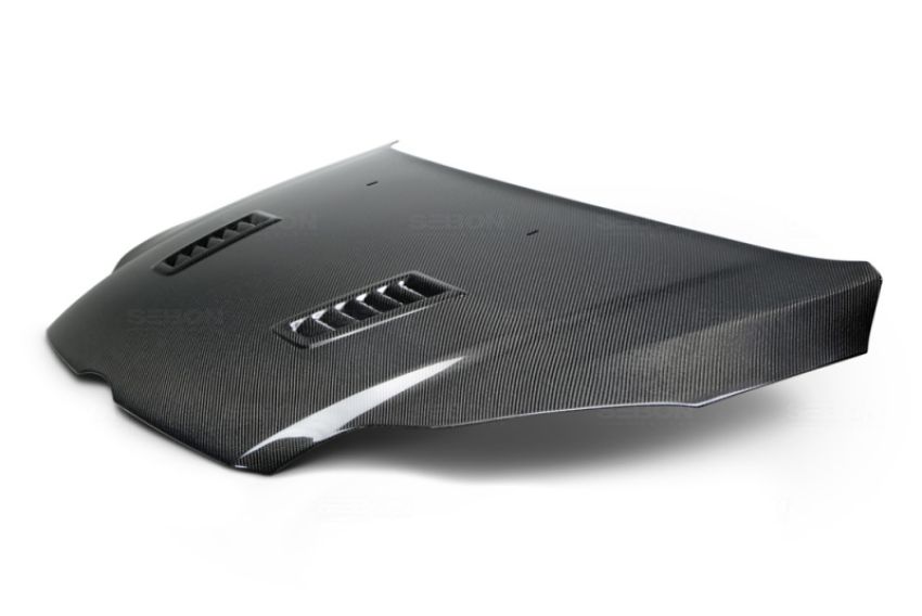 Seibon HD1213FDFO-RS 12-13 Ford Focus RS-Style Carbon Fiber Hood
