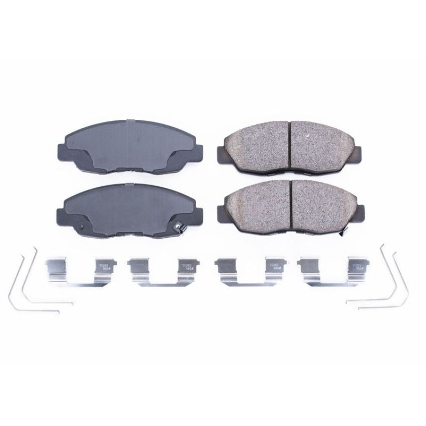 PowerStop 17-1578 PowerStop - Z17 Low-Dust Ceramic Brake Pads with Hardware