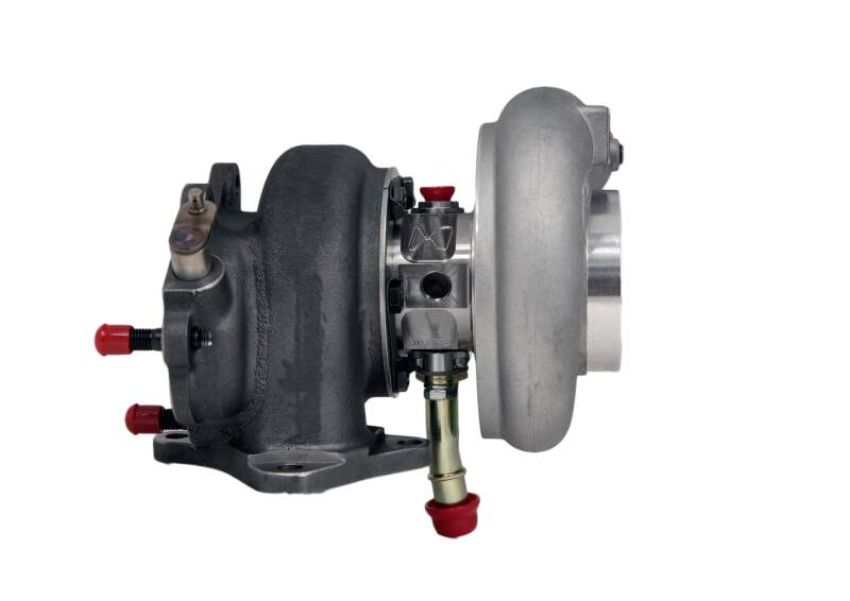 Forced Performance 2027041 Subaru WRX/STI XR Red 79HTZ Turbo 84mm CH10CM Turbine Hsg 18PSI MVI WG w/Oil Line