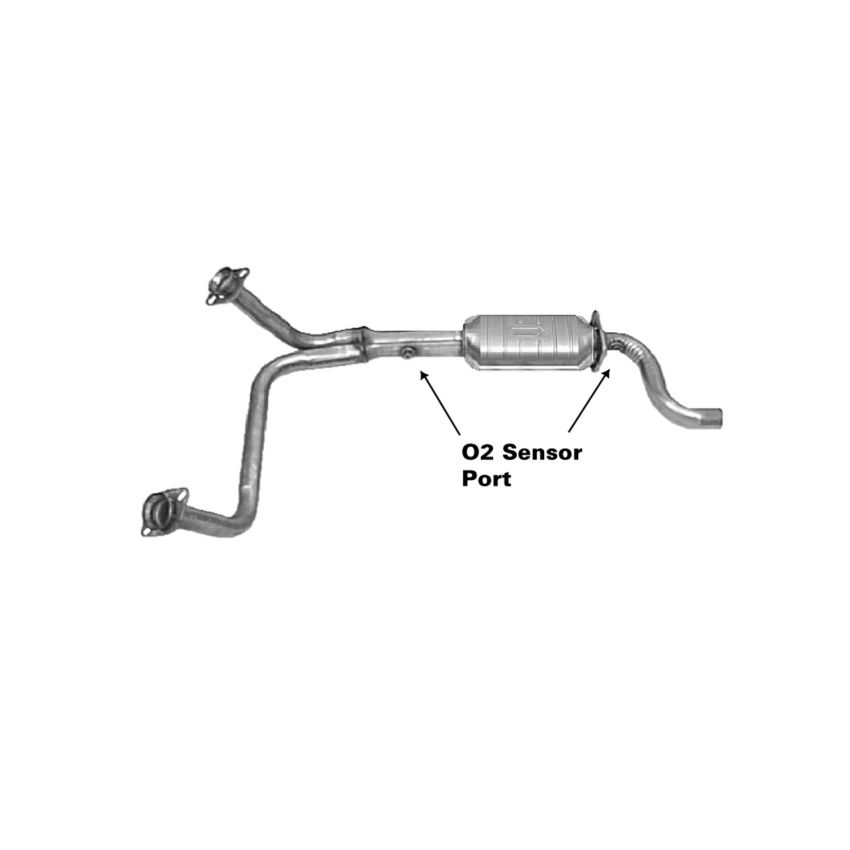 AP Exhaust 642933 Federal / EPA Catalytic Converter - Direct Fit