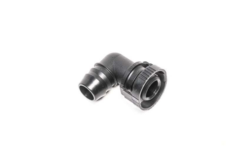 Radium Engineering 14-0768 V2 QUICK CONNECT, 15MM MALE TO 90DEG 5/8IN BARB