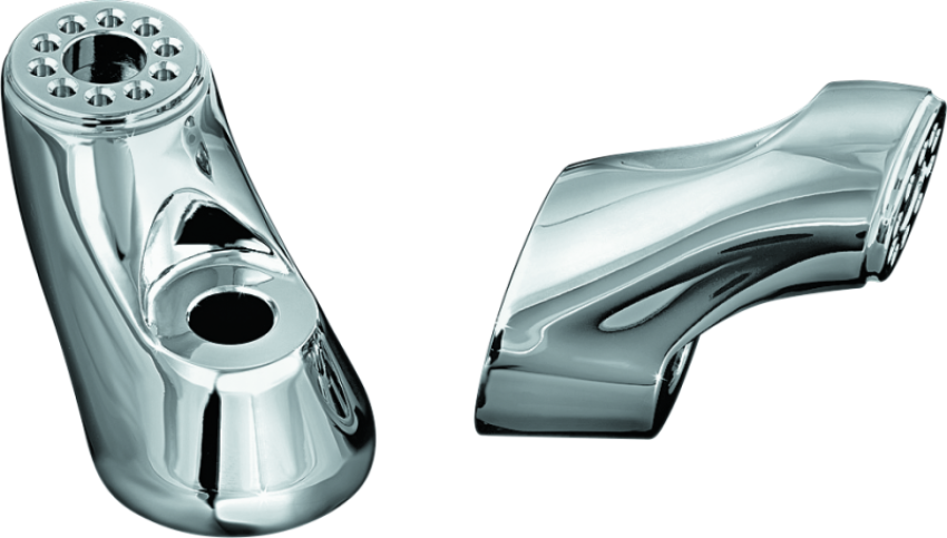 Kuryakyn 4071 Mini Ergo Arms For Ergo II Chrome