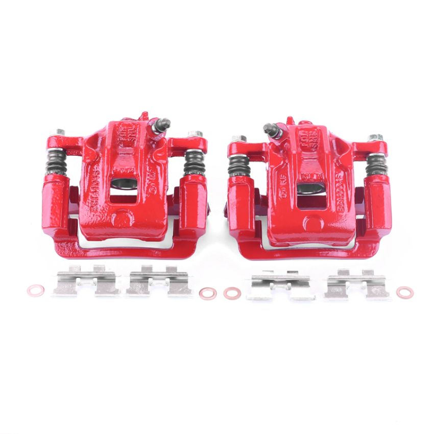 PowerStop S2652 Red Powder Coated Calipers
