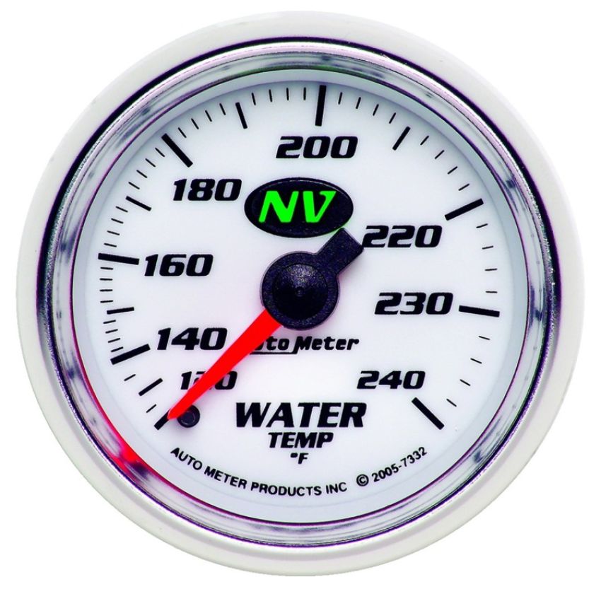 AutoMeter 7332 GAUGE, WATER TEMP, 2 1/16