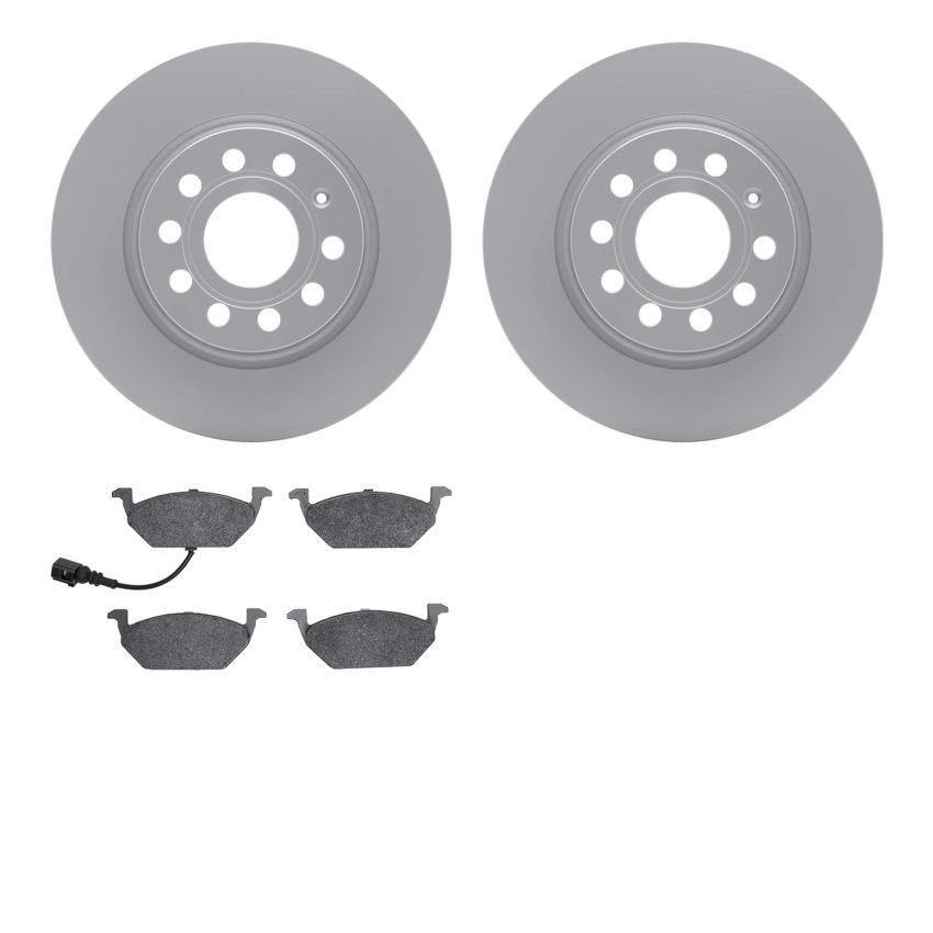 Dynamic Friction 4502-74126 Rotor Kit