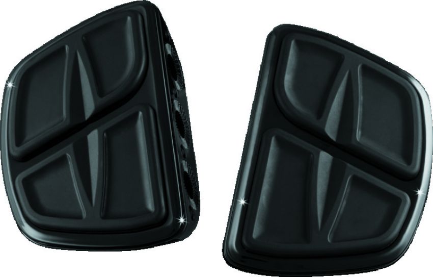 Kuryakyn 7613 Kinetic Mini Boards Without Adapter Black