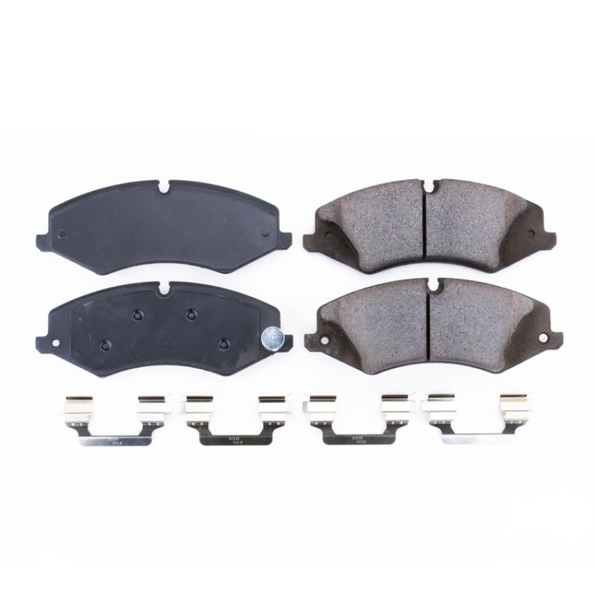 PowerStop 17-1479 PowerStop - Z17 Low-Dust Ceramic Brake Pads with Hardware