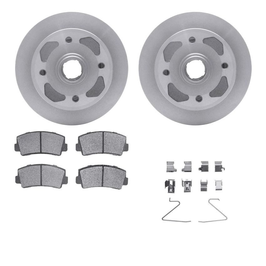 Dynamic Friction 6512-80049 Rotor Kit