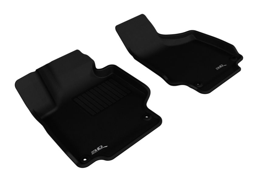 3D MAXpider 2008-2015 Audi TT/TTS Kagu 1st Row Floormat - Black