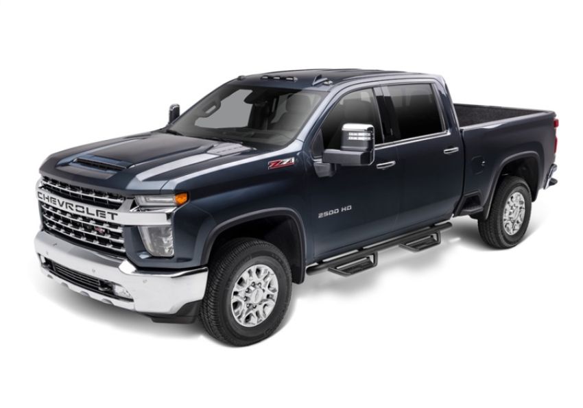 N-Fab HPC1971QC-TX 20-21 GM Silverado/Sierra 2500 & 3500 Cab Length Podium LG Step System
