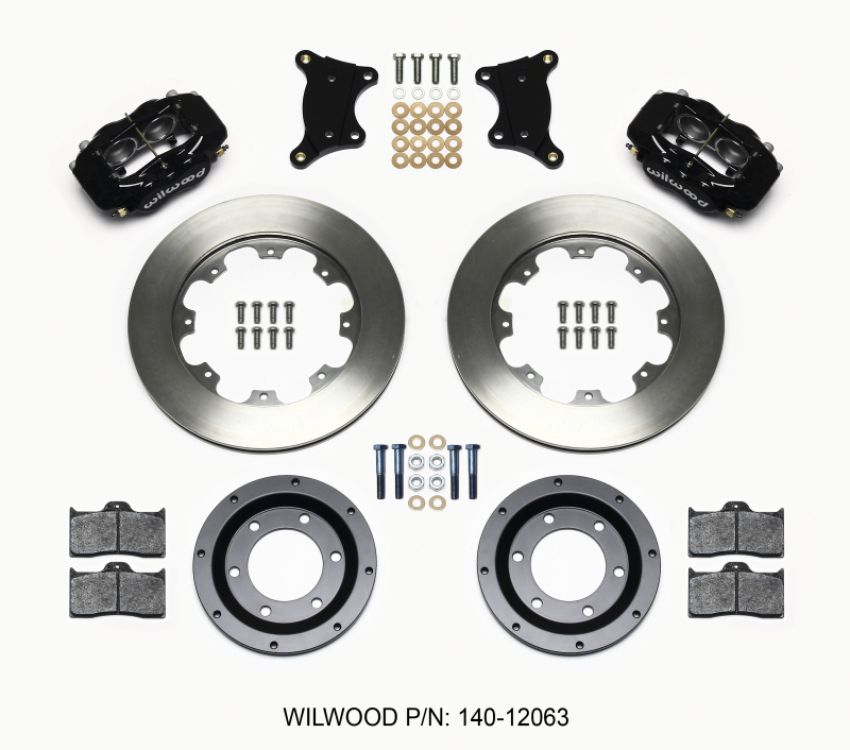 Wilwood 140-12063 Forged DynaliteI Front Hat Kit 12.19in Shelby CSX6000