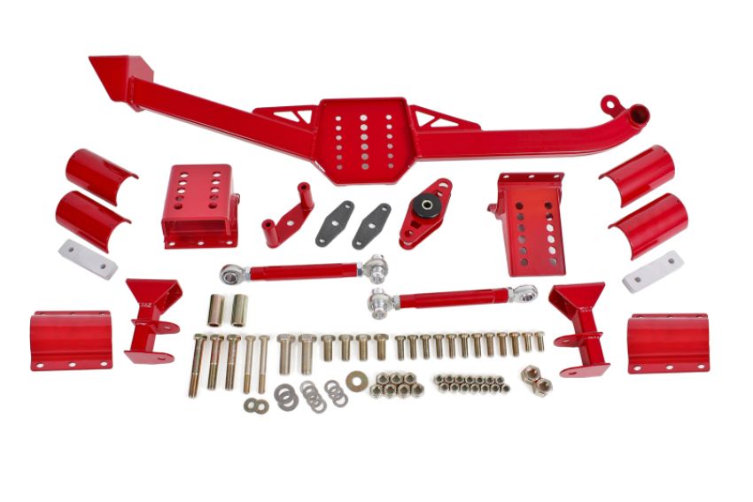 BMR Suspension WL002R BMR 93-02 F-Body Body Mount Watts Link - Red