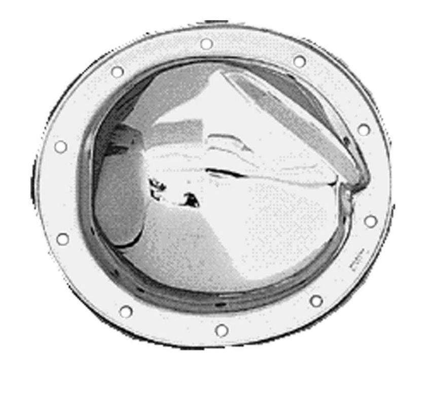 TRANS-DAPT TRA8780 Differential Cover Kit Chrome GM 10 Bolt