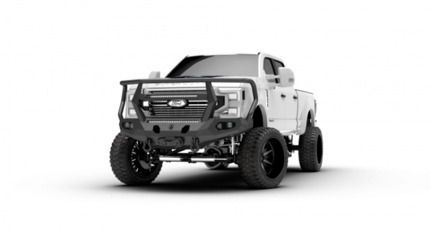 Road Armor 6174EF7B 2017+ Ford F450 Evolution Front Bumper Reaper Guard