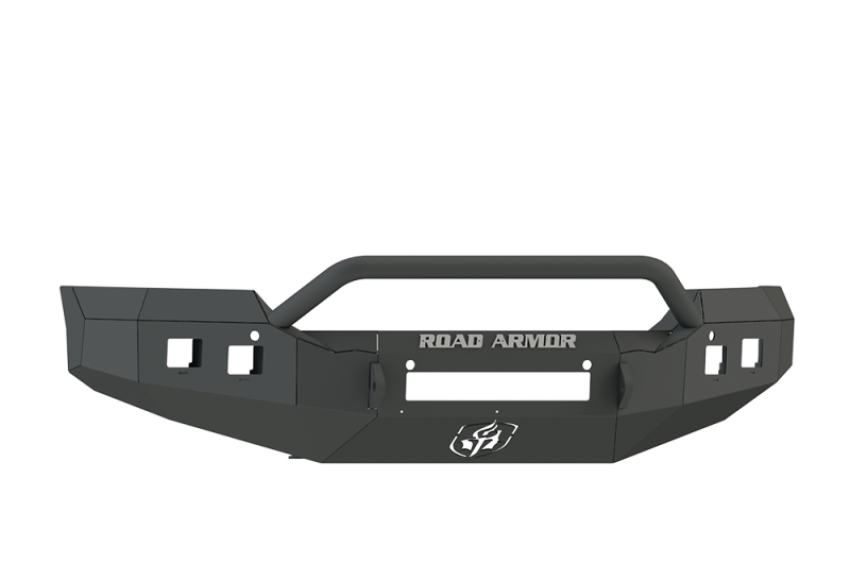 Road Armor 215R4B-NW 15-19 GMC 2500 Stealth Front Bumper w/Pre-Runner Guard - Tex Blk