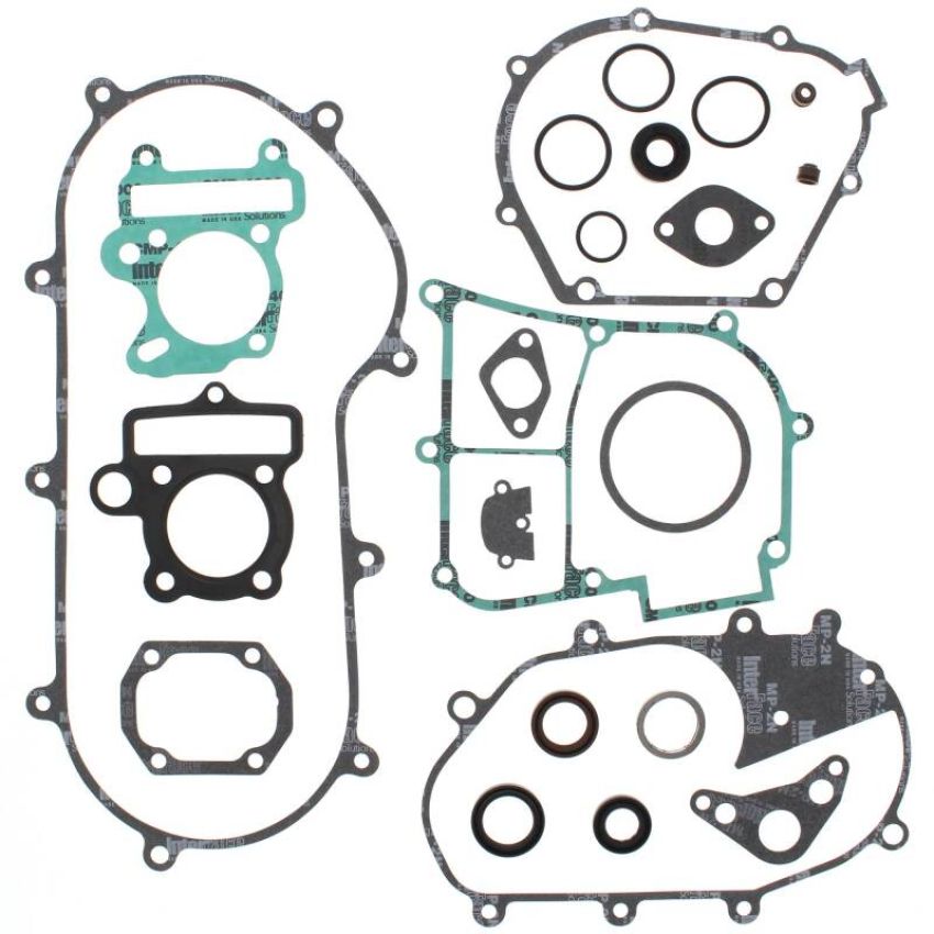 Vertex Pistons 811927 Vertex Gaskets 08-17 Polaris Outlaw 50 Complete Gasket Kit w/ Oil Seals