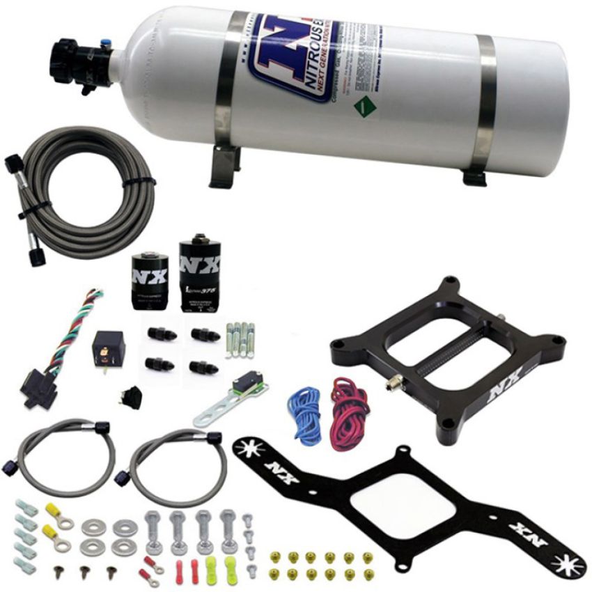 Nitrous Express 55140-15 4150 RNC Conventional Plate System w/ .375