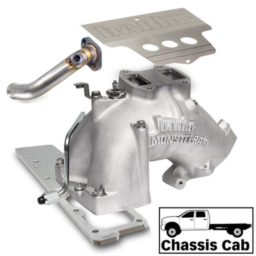 Banks Power 42804-N 13-18 Ram 3500/4500/5500 6.7L Diesel Monster-Ram Intake System w/Fuel Line - Natural