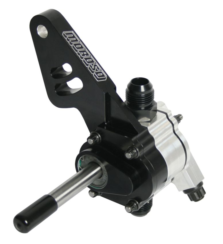 Moroso 22441 T3 Series Dragster Single Stage External Oil Pump - Tri-Lobe - Left Side - 1.200 Pressure