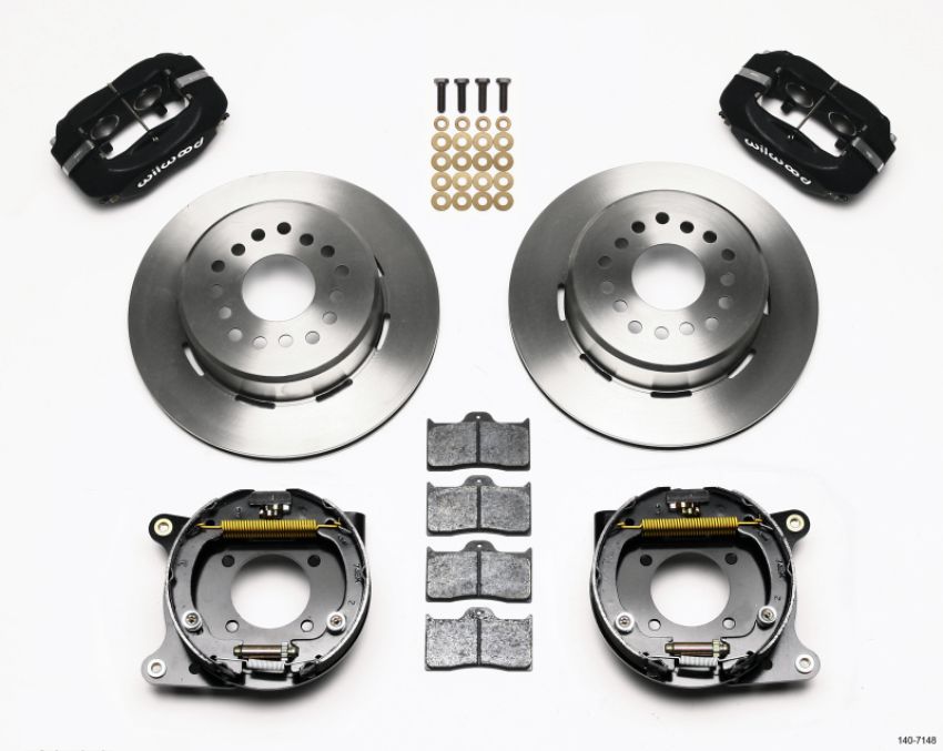 Wilwood 140-7148 Forged Dynalite P/S Park Brake Kit 93-97 Camaro/Firebird