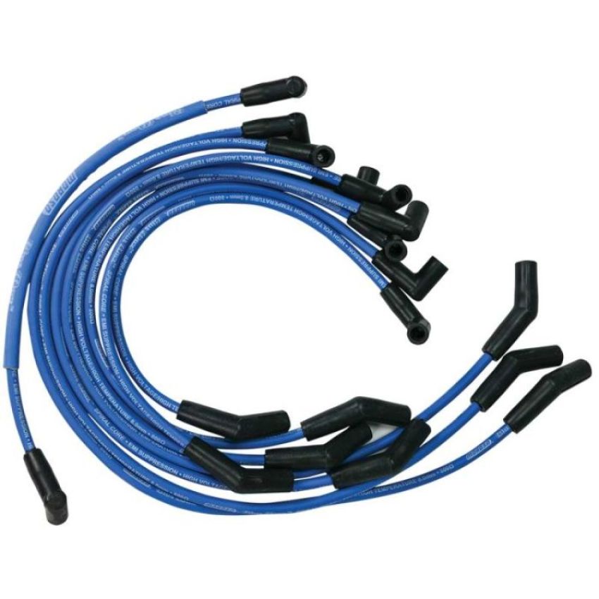 Moroso 72635 Custom Ignition Wire Set - Blue Max - Spiral Core