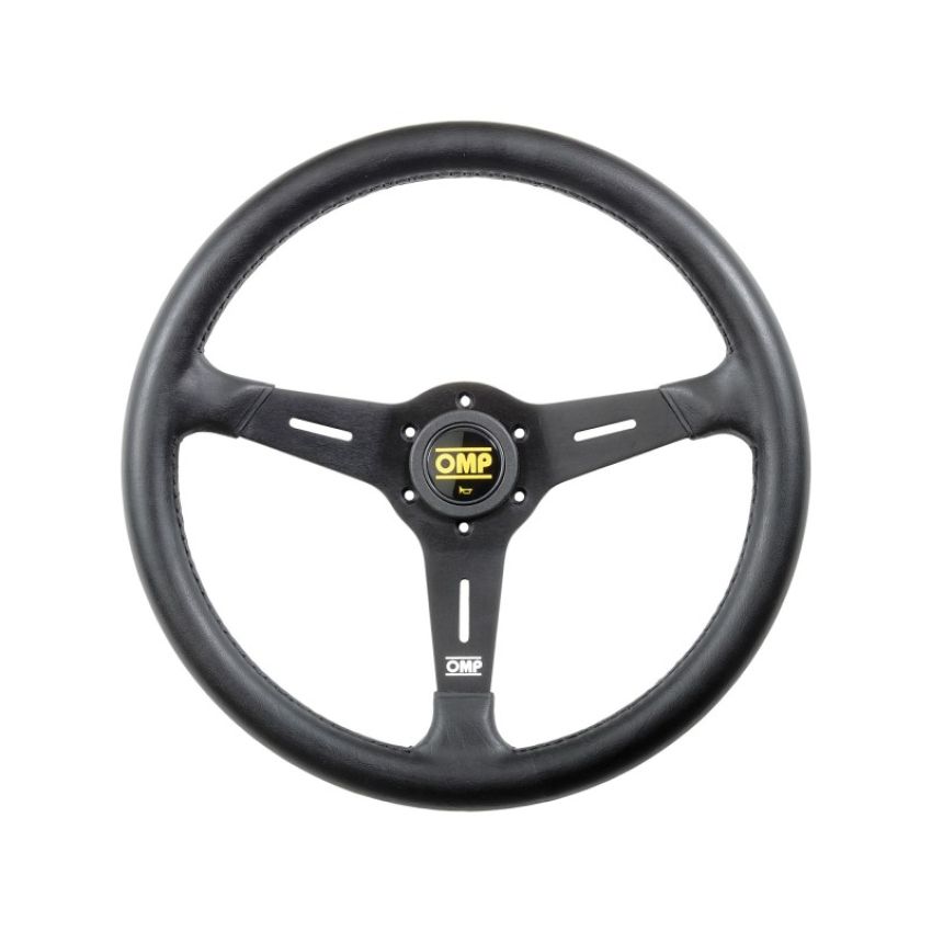 OMP RACING, INC. OMPOD0-2031-071 Sand Steering Wheel Black