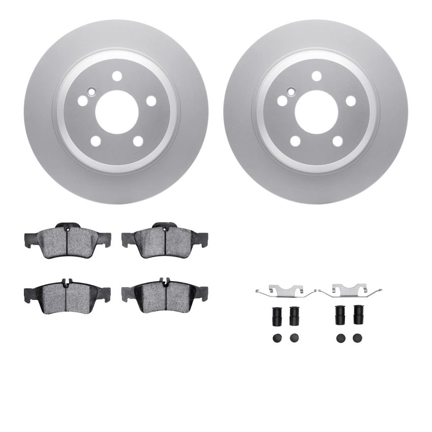Dynamic Friction 4512-63166 Rotor Kit