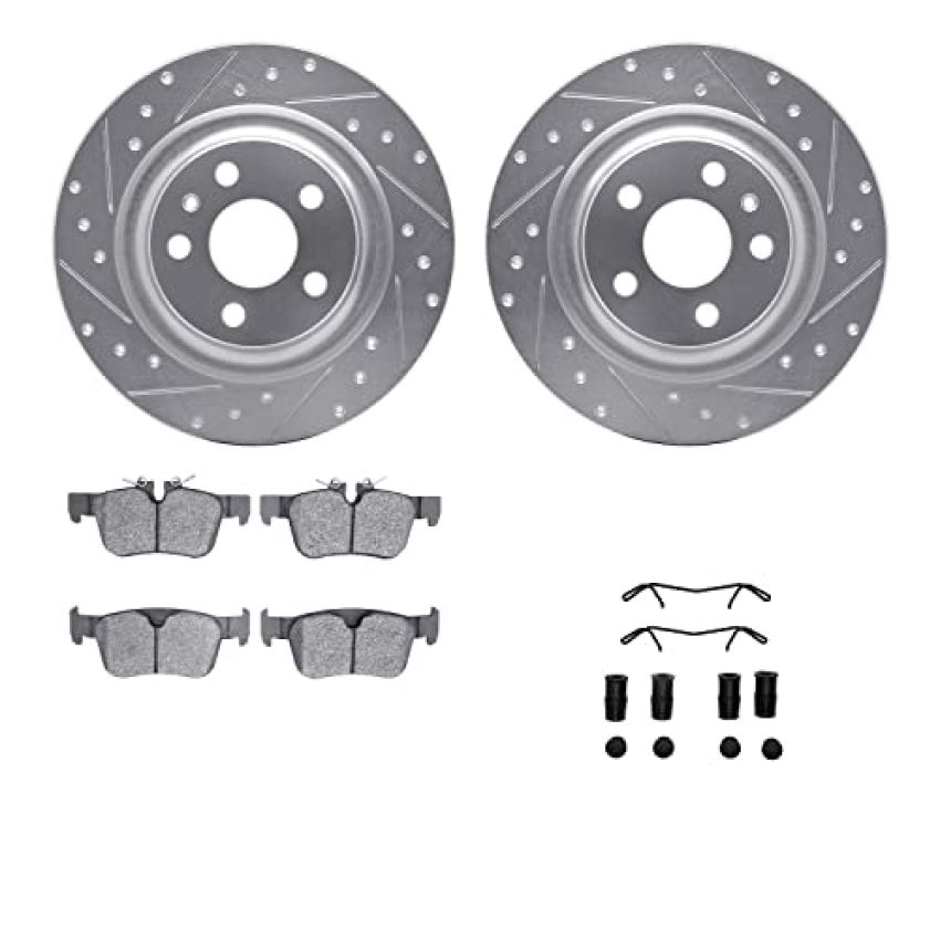 Dynamic Friction 7612-27054 Rotor Kit