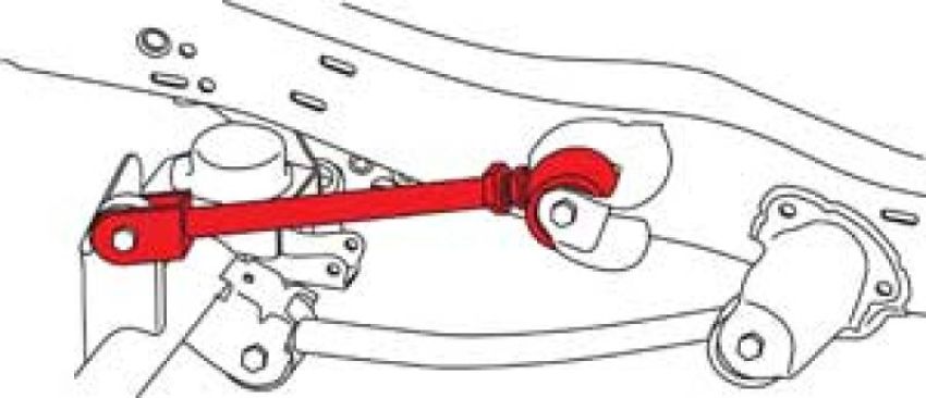 SPECIALTY PRODUCTS COMPANY 13410 JEEP JK FRONT ADJ. UPPER