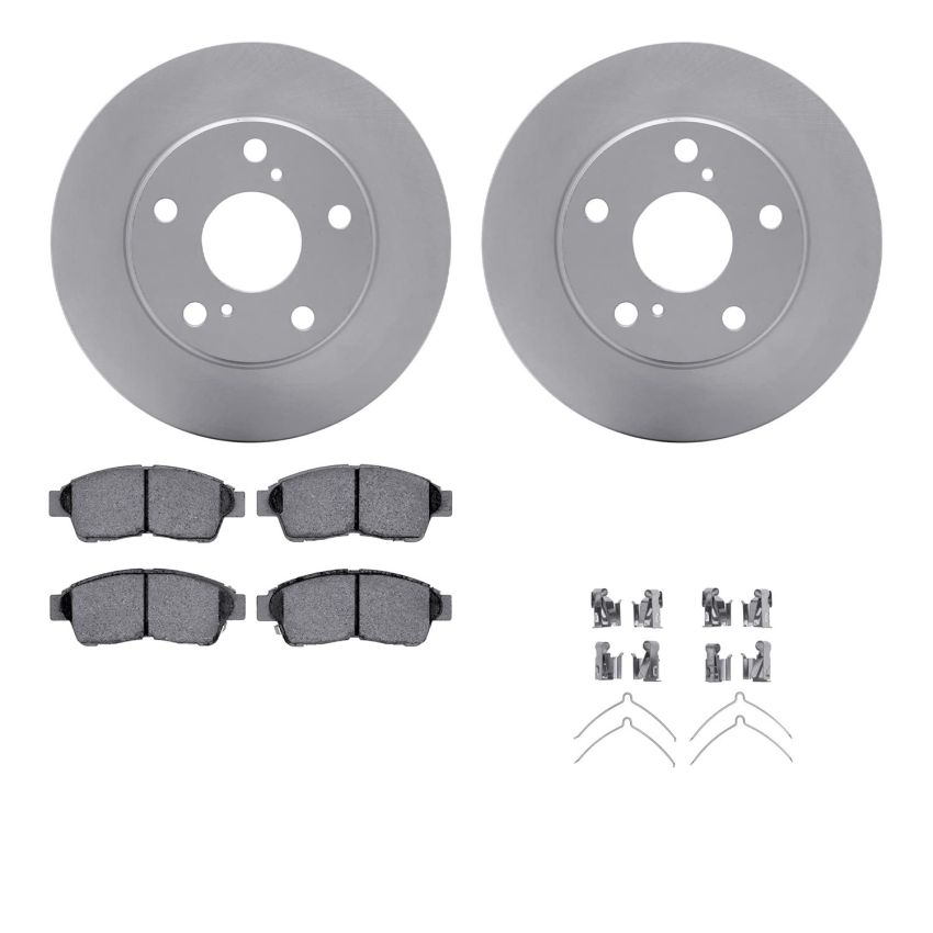 Dynamic Friction 4512-76053 Rotor Kit